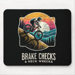 Bremskontrollen und Halskrachen - Komödien-Mountai Mousepad