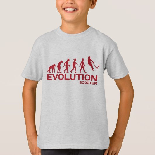 Bremsung ROLLER-EVOLUTIONS-Tritt scoot KinderT - T-Shirt (Vorderseite)
