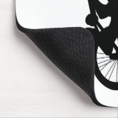 Bremsungsreiter 3 mousepad (Ecke)