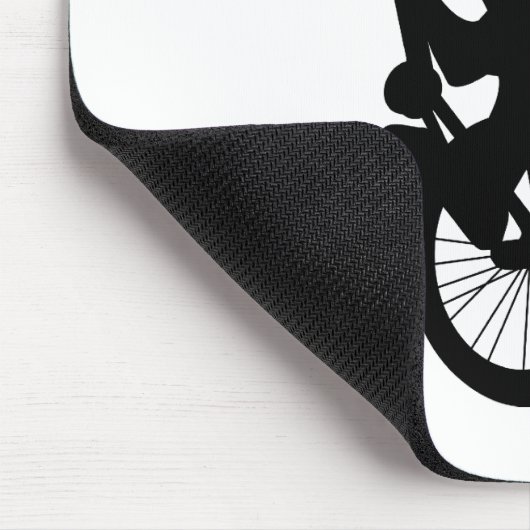 Bremsungsreiter 3 mousepad (Ecke)