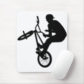 Bremsungsreiter 3 mousepad (Mit Mouse)