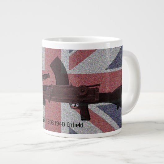 Bren Gun Tee Tasse (Vorderseite Rechts)
