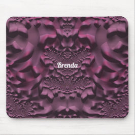 BRENDA ~ 3D rosa und Lila Mousepad