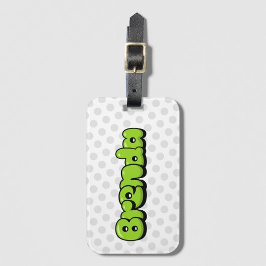 Brenda Gepäckanhänger (Vorderseite Vertikal)