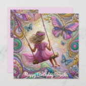 ~ BRENDA ~ Happy Birthday ~ Baum Swing ~ (Vorne/Hinten)