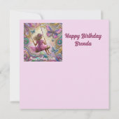 ~ BRENDA ~ Happy Birthday ~ Baum Swing ~ (Rückseite)