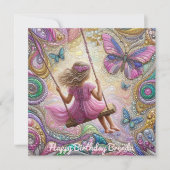 ~ BRENDA ~ Happy Birthday ~ Baum Swing ~ (Vorderseite)