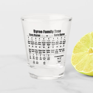 Brenda K Davies Vampire Awakenings Family Tree Schnapsglas