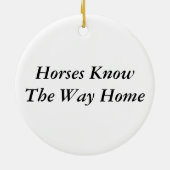 Brenda Lee-laufende Winterverzierung Keramik Ornament (Hinten)