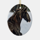 Brenda Lee-Schneeverzierung Keramikornament (Rechts)