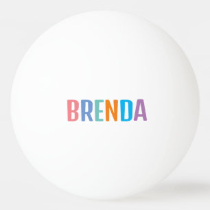 Brenda Tischtennisball