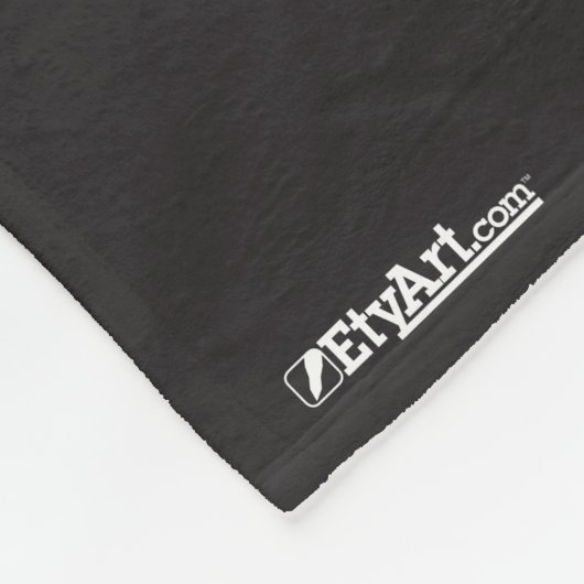 Brenden Angus Rindfleisch, 50" x60 " Fleecedecke (Ecke)