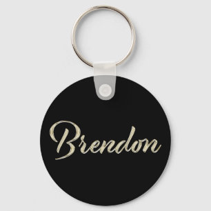 Brendon-Knopfmarkenname Schlüsselger Schlüsselanhänger