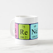 Brendon Periodenname Tasse (Vorderseite Links)