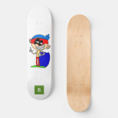 Brendons Phantastisch Skateboard (Vorderseite)