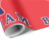 Brenham Polnisch Texan Geschenkpapier (Rolleneckpunkt)