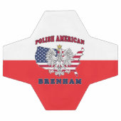 Brenham Texas Polnischer Amerikaner Fußball (Flach)