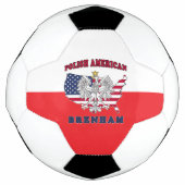 Brenham Texas Polnischer Amerikaner Fußball (Vorderseite)