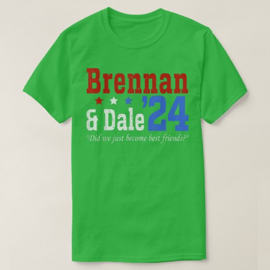 Brennan Election Dale 2024 Funny Support T-Shirt (Design vorne)