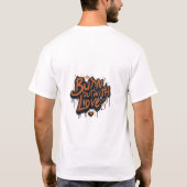 Brennen, aber mit Liebe T-Shirt (Rückseite)