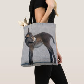 Brennen auf der gesamten Drucktasche Tasche (Von Nahem)