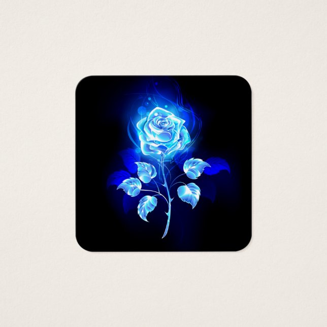 Brennen der blauen Rose (Vorderseite)
