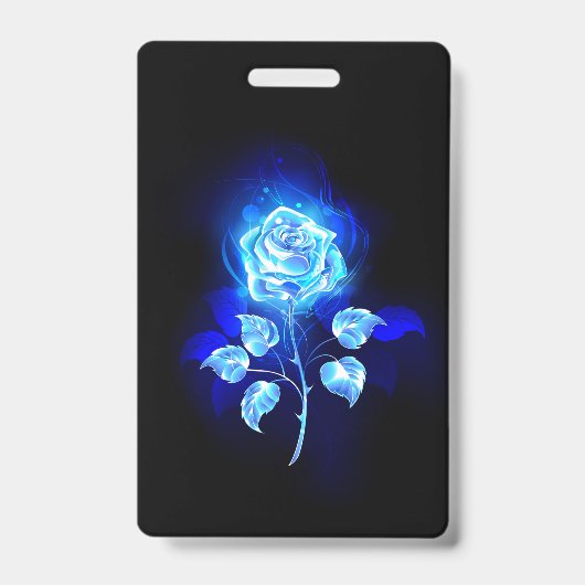 Brennen der blauen Rose Ausweis (Vorderseite)