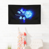 Brennen der blauen Rose Banner (Insitu)
