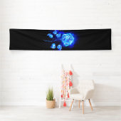 Brennen der blauen Rose Banner (Insitu)