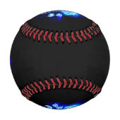 Brennen der blauen Rose Baseball (Vorderseite)