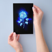 Brennen der blauen Rose Flyer (Handgriff)