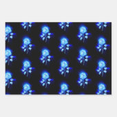 Brennen der blauen Rose Geschenkpapier Set (Vorderseite 2)