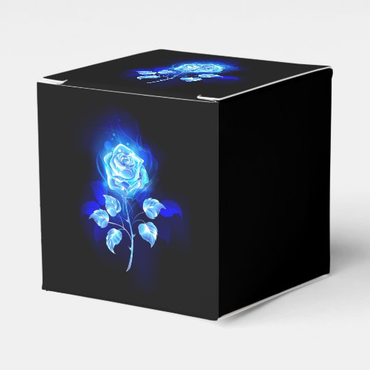 Brennen der blauen Rose Geschenkschachtel (Vorderseite)