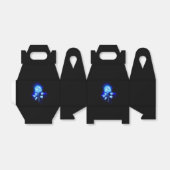 Brennen der blauen Rose Geschenkschachtel (Ungefaltet)