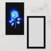 Brennen der blauen Rose Hinweiskarte (Vorne/Hinten)