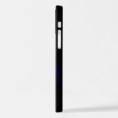 Brennen der blauen Rose iPhone Hülle (Linke Seite)