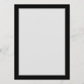 Brennen der blauen Rose Menükarte (Rückseite)