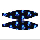 Brennen der blauen Rose Mini Basketball (Panele)