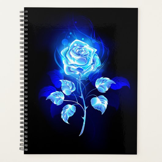 Brennen der blauen Rose Planer (Vorderseite)