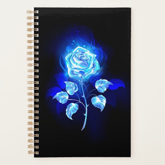 Brennen der blauen Rose Planer (Vorderseite)