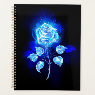 Brennen der blauen Rose Planer