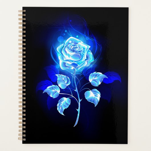 Brennen der blauen Rose Planer (Vorderseite)