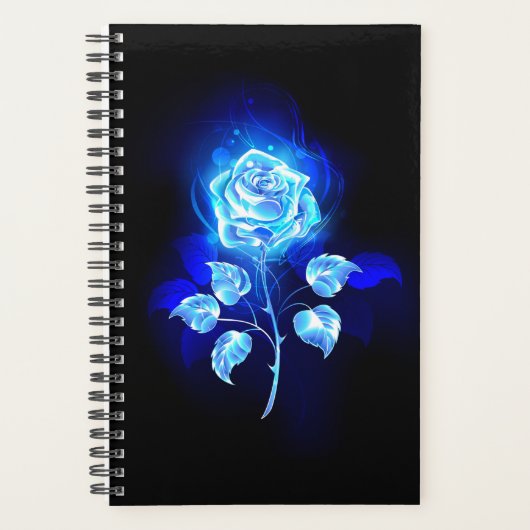 Brennen der blauen Rose Planer (Vorderseite)