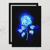 Brennen der blauen Rose Programm (Vorne/Hinten)