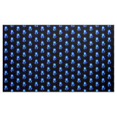 Brennen der blauen Rose Stoff (Yard (91,4 cm))