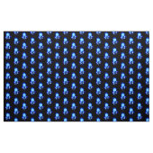 Brennen der blauen Rose Stoff (Yard (91,4 cm))