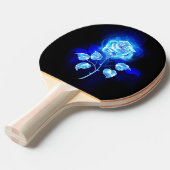 Brennen der blauen Rose Tischtennis Schläger (Vorderseite)
