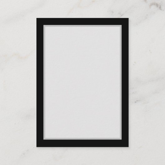 Brennen der blauen Rose Visitenkarte (Rückseite)