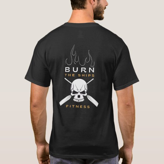 Brennen der Fitness T-Shirt (Rückseite)