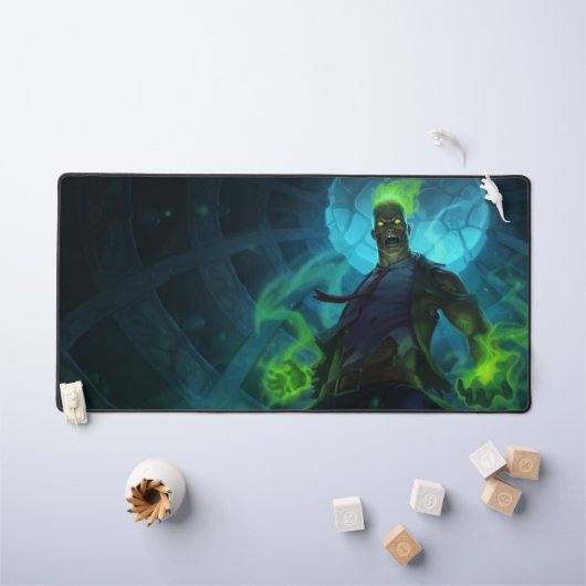 Brennen der Gaming-Desk-Mat | Flammenmousepad Schreibtischunterlage (Kindertisch)